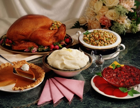 кухня Дня Благодарения