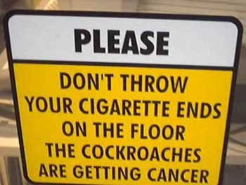 рак от сигарет